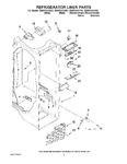 Diagram for 02 - Refrigerator Liner Parts