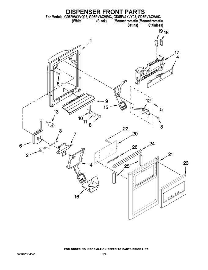 Diagram for GD5RVAXVQ03