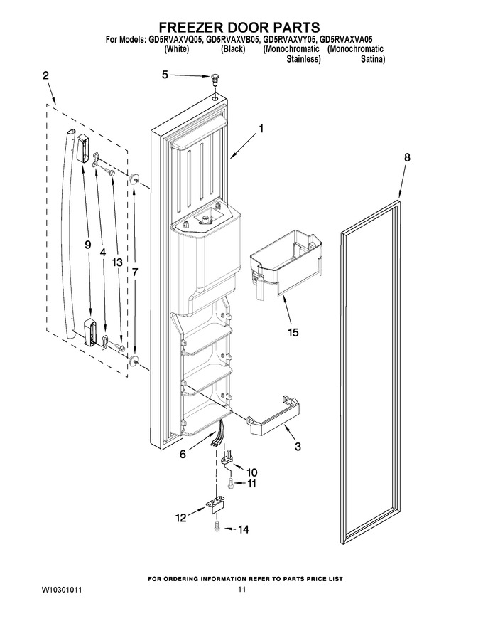 Diagram for GD5RVAXVA05