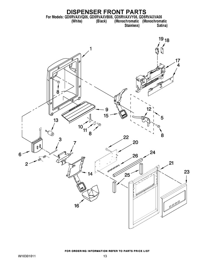 Diagram for GD5RVAXVA05