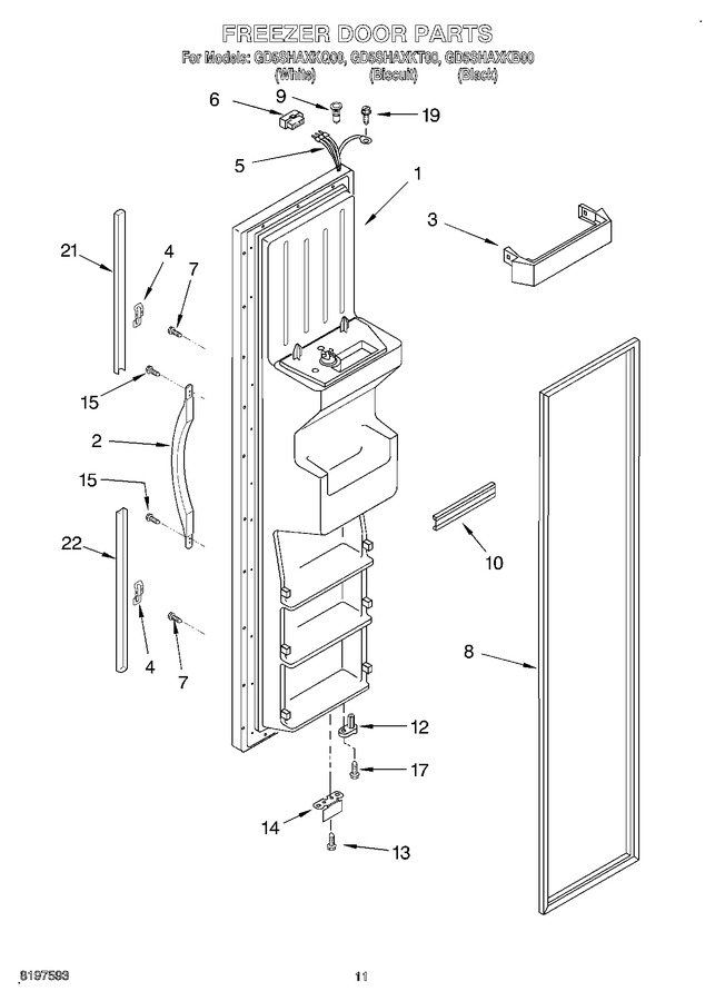 Diagram for GD5SHAXKB00