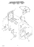 Diagram for 08 - Dispenser Front