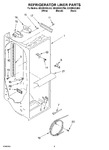 Diagram for 02 - Refrigerator Liner