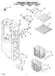 Diagram for 04 - Freezer Liner