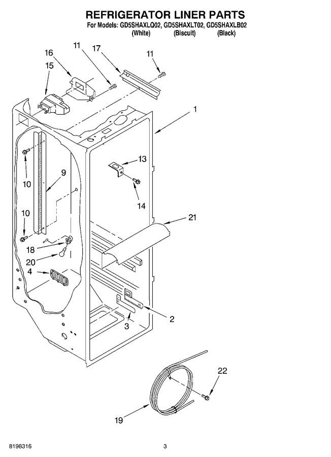 Diagram for GD5SHAXLT02