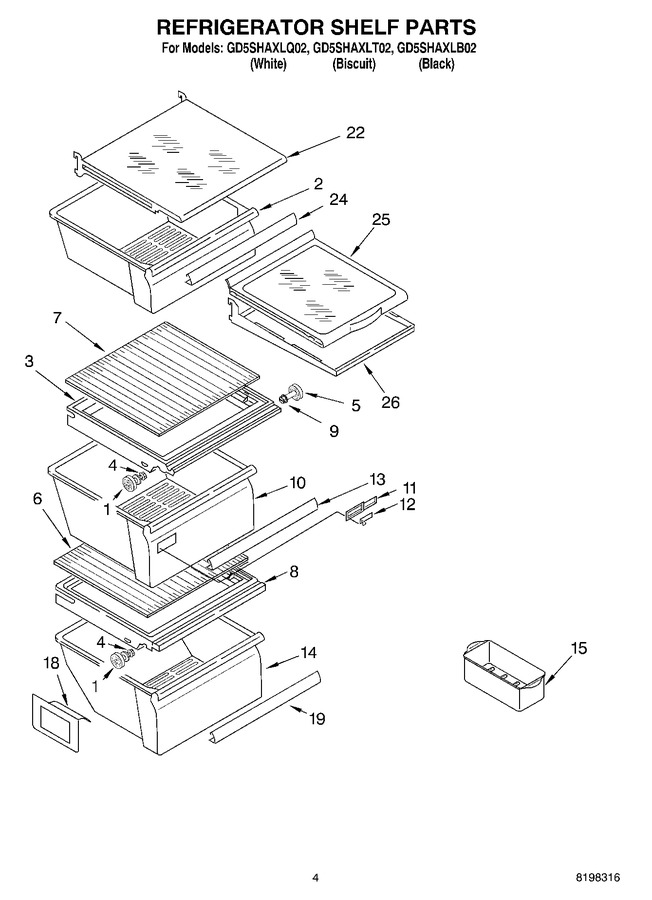 Diagram for GD5SHAXLT02