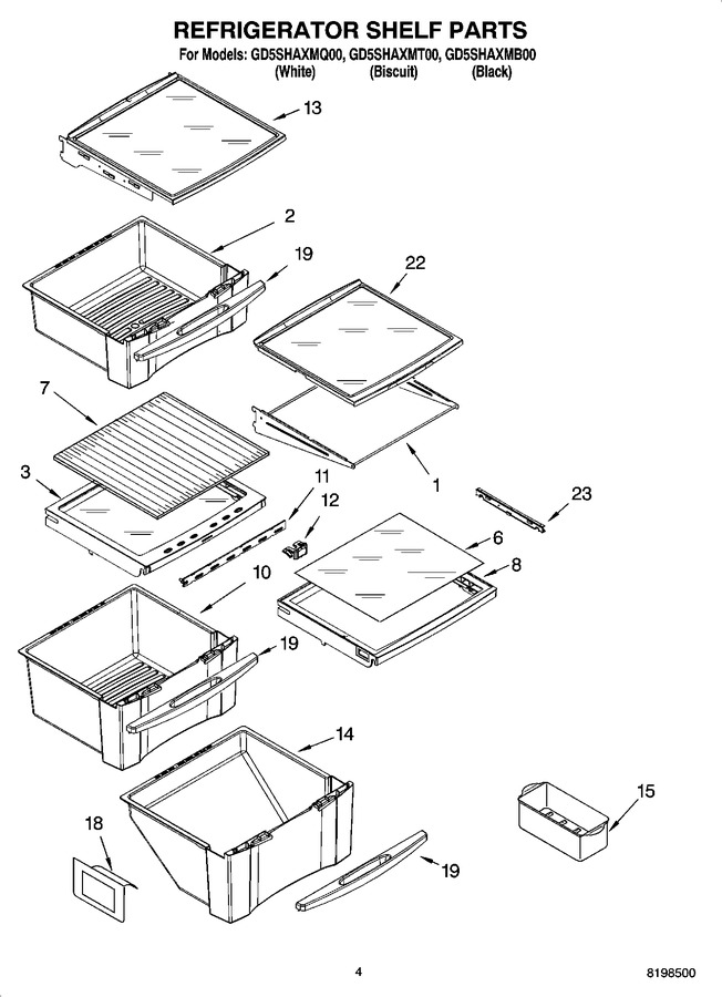 Diagram for GD5SHAXMB00