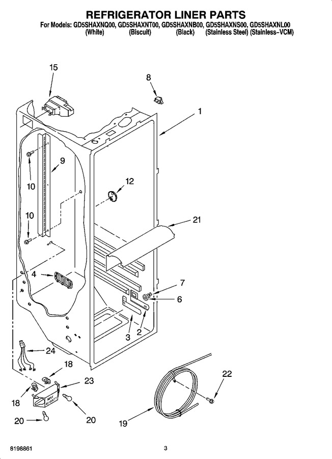 Diagram for GD5SHAXNB00