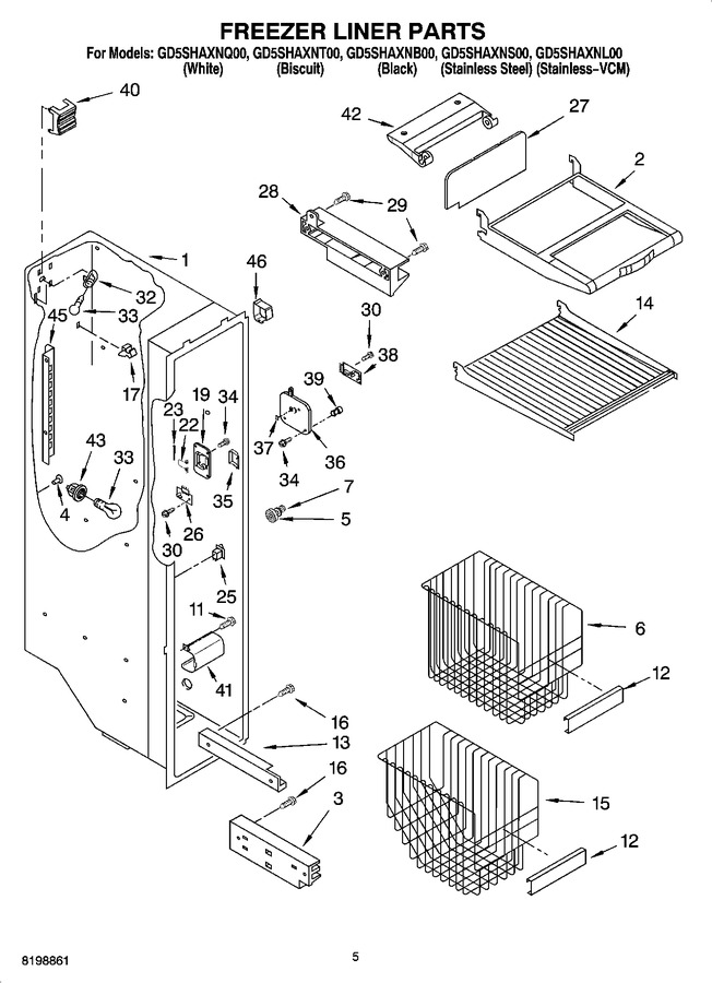 Diagram for GD5SHAXNL00