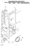 Diagram for 02 - Refrigerator Liner Parts