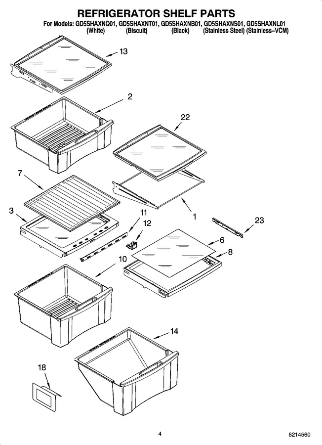 Diagram for GD5SHAXNB01