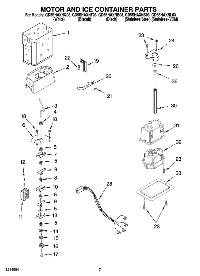 Diagram for GD5SHAXNB03