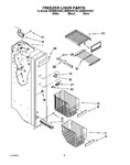 Diagram for 04 - Freezer Liner