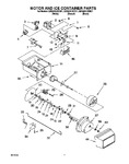 Diagram for 05 - Motor And Ice Container