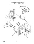 Diagram for 08 - Dispenser Front