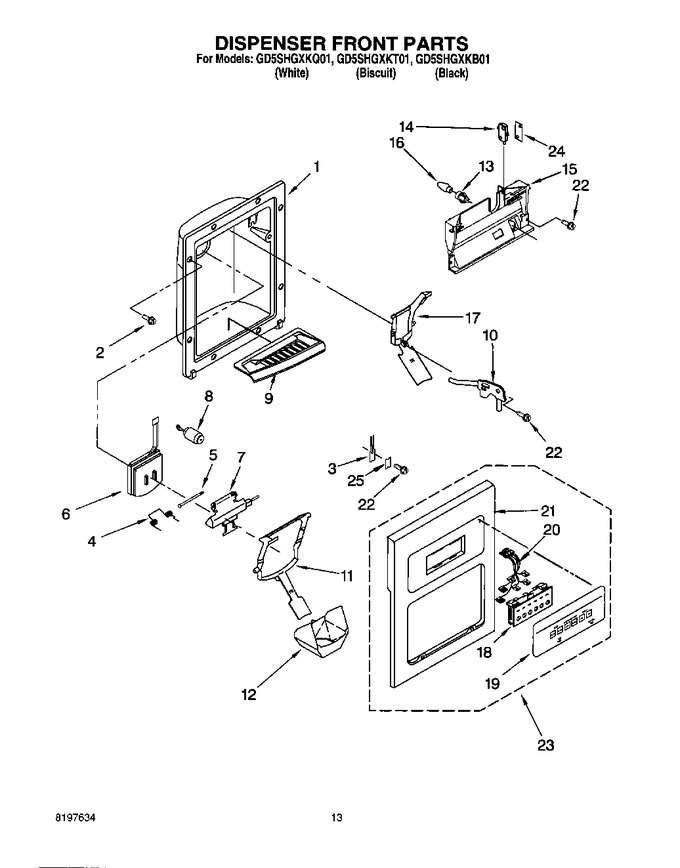 Diagram for GD5SHGXKB01