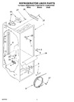 Diagram for 02 - Refrigerator Liner