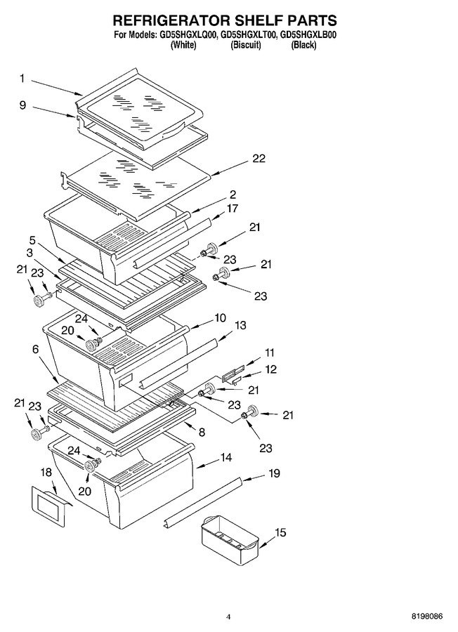 Diagram for GD5SHGXLT00