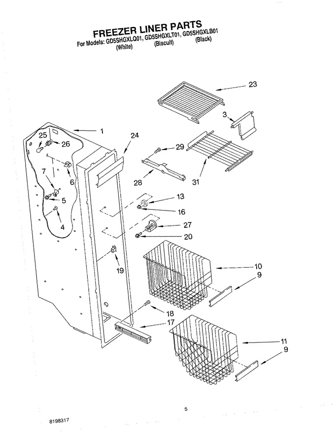 Diagram for GD5SHGXLB01