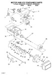 Diagram for 05 - Motor And Ice Container Parts