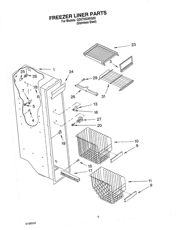 Diagram for GD5THGXKS03