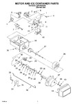 Diagram for 05 - Motor And Ice Container Parts