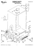 Diagram for 01 - Cabinet Parts