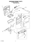 Diagram for 08 - Dispenser Front Parts