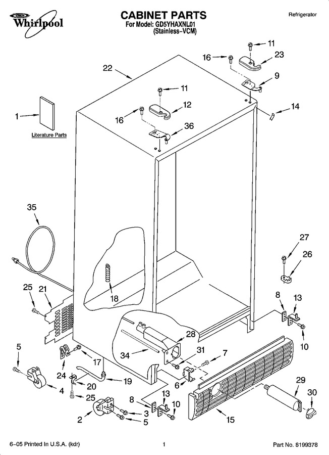 Diagram for GD5YHAXNL01