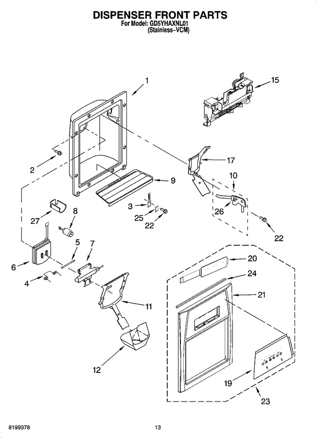 Diagram for GD5YHAXNL01