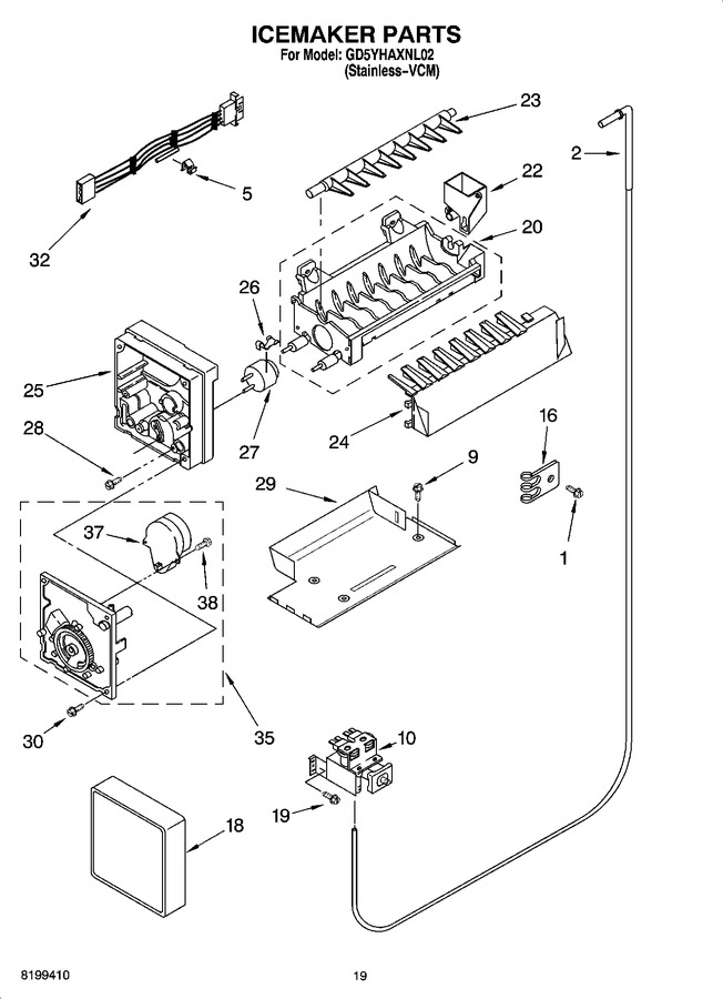 Diagram for GD5YHAXNL02