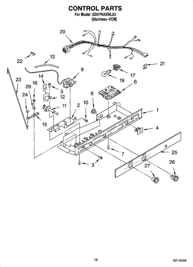 Diagram for GD5YHAXNL03