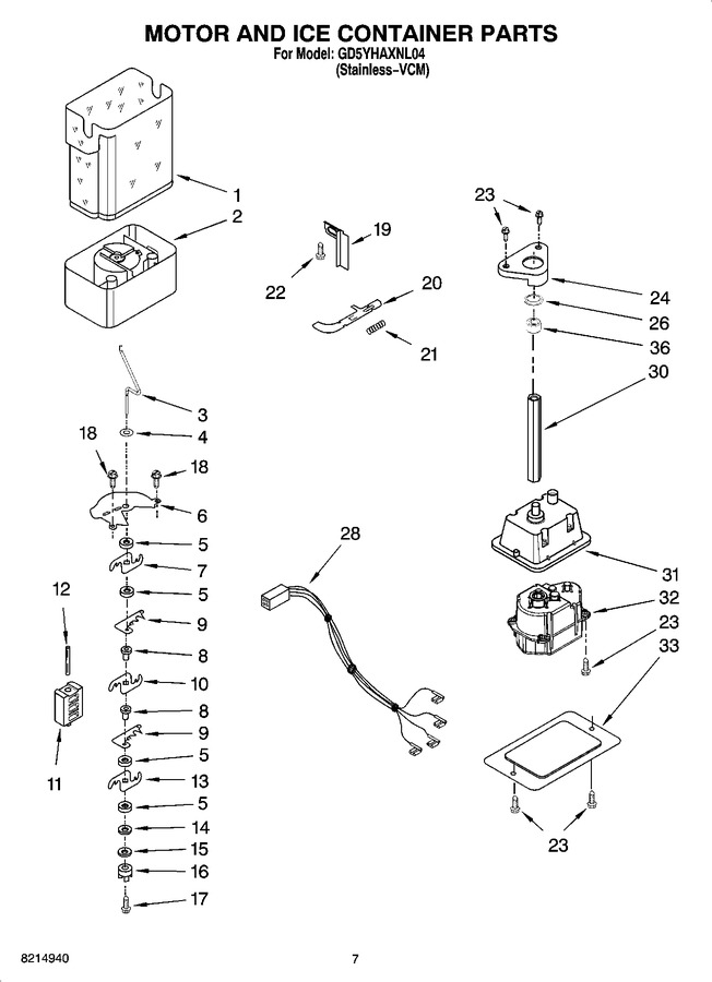 Diagram for GD5YHAXNL04