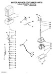 Diagram for 05 - Motor And Ice Container Parts