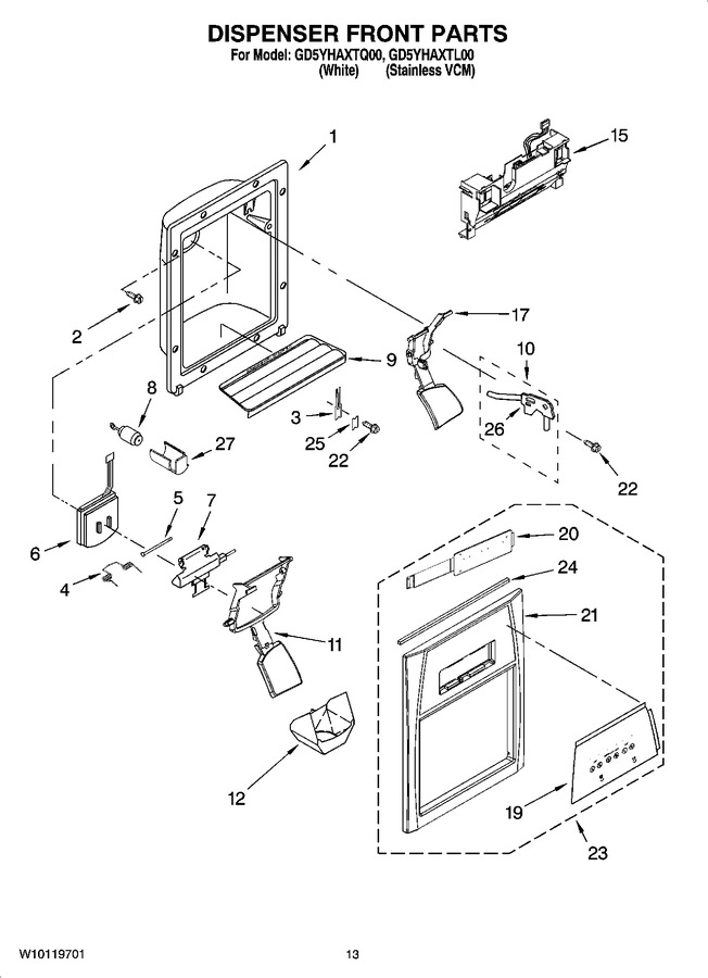 Diagram for GD5YHAXTL00