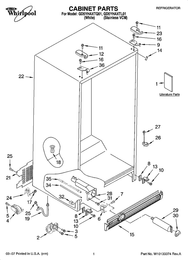 Diagram for GD5YHAXTQ01