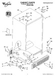 Diagram for 01 - Cabinet Parts