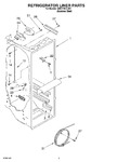 Diagram for 02 - Refrigerator Liner Parts