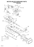 Diagram for 05 - Motor And Ice Container Parts