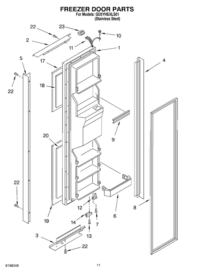 Diagram for GD5YHEXLS01