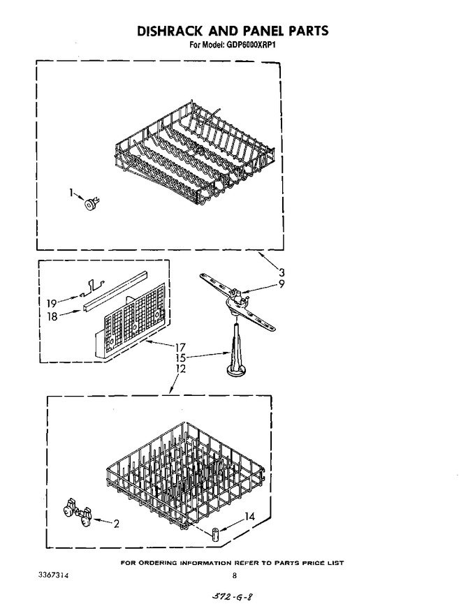 Diagram for GDP6000XRP1