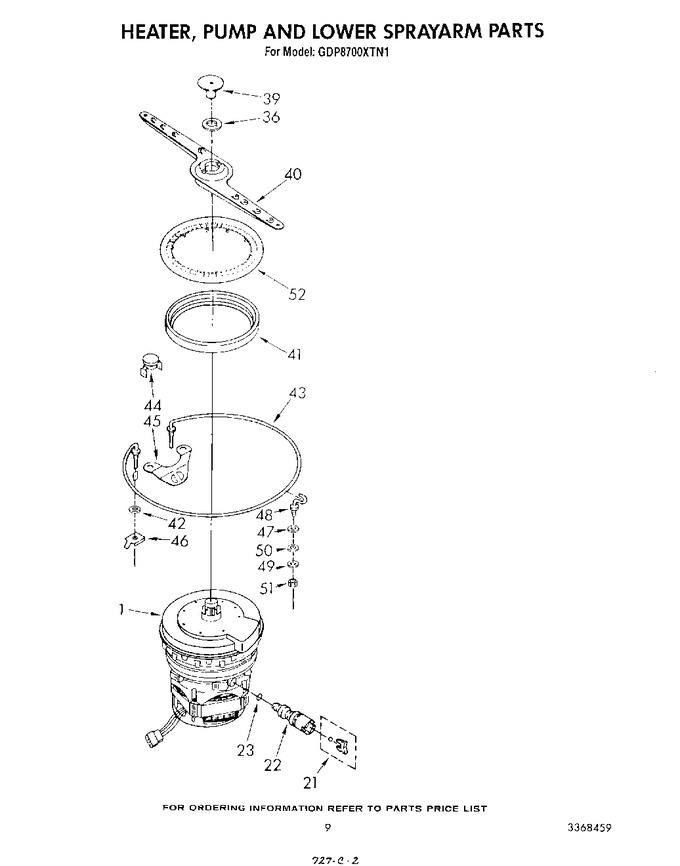 Diagram for GDP8700XTN1