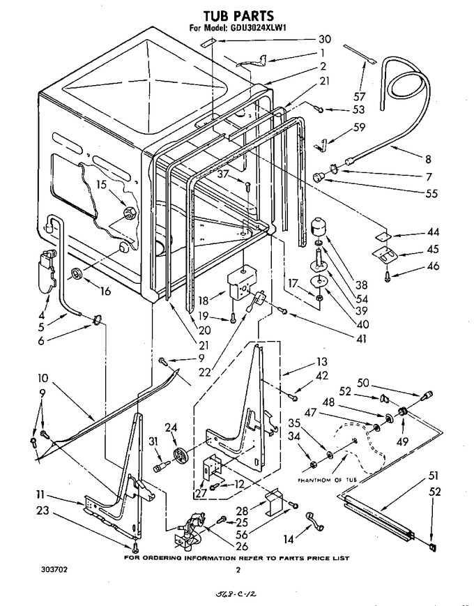 Diagram for GDU3024XLW1