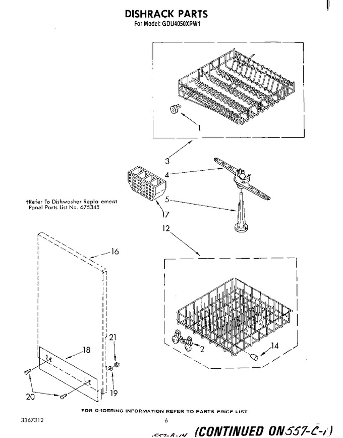 Diagram for GDU4050XPW1