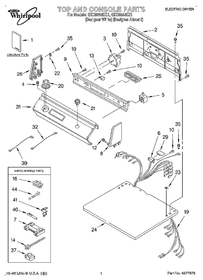 Diagram for GEC9858EZ1