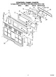 Diagram for 02 - Control Panel Parts