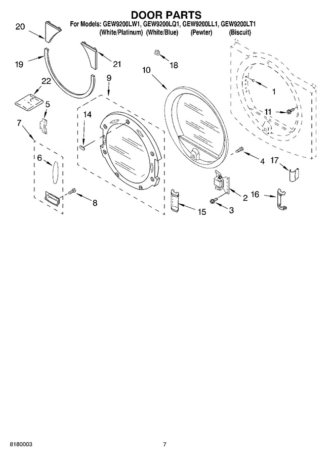 Diagram for GEW9200LQ1