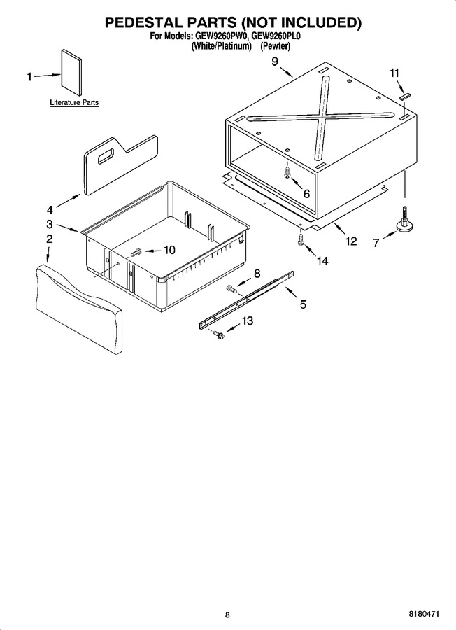 Diagram for GEW9260PW0