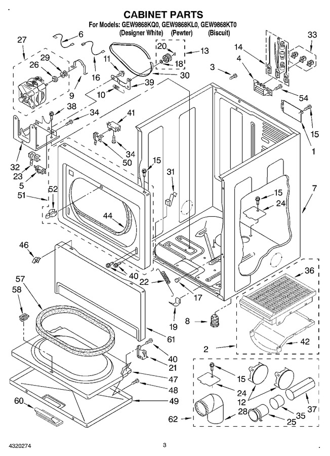 Diagram for GEW9868KT0