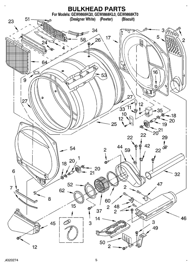 Diagram for GEW9868KL0